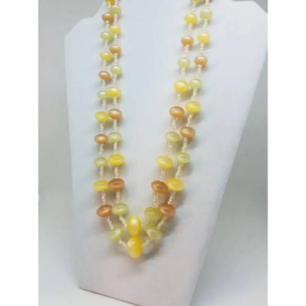 Stranded wonderful necklace